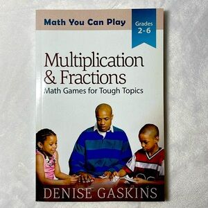 Math Games book! Multiplication and Fractions